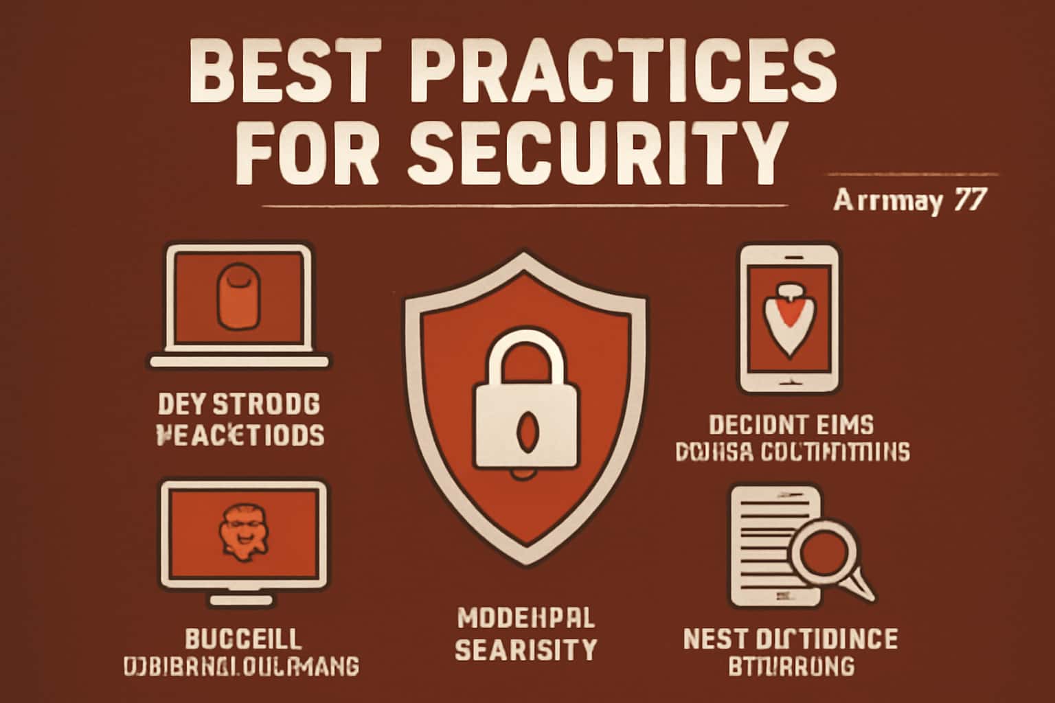 An informative scene illustrating security measures for Rummy77, with a focus on technology and protection.