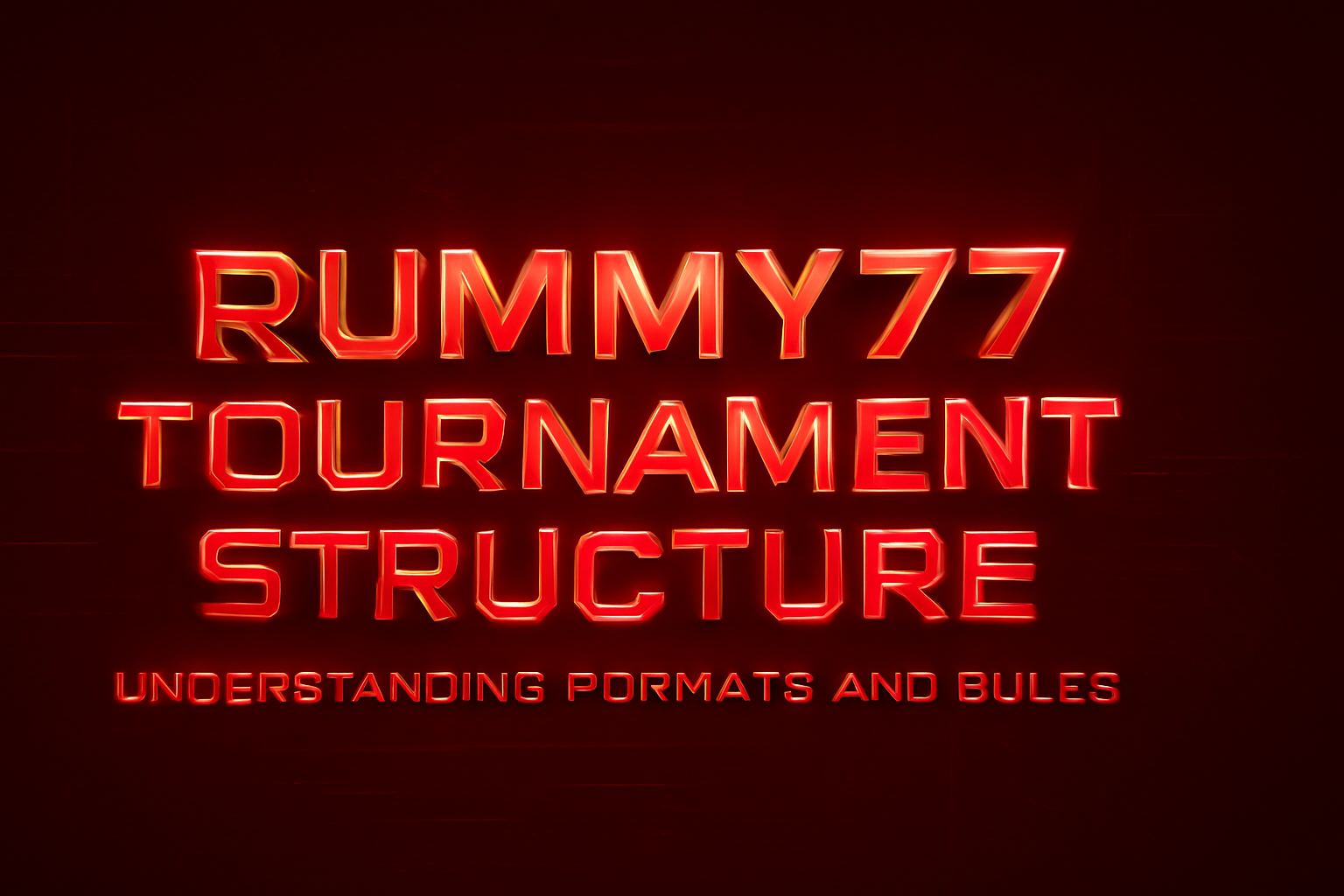 Informative image representing the Rummy77 Fair Play Policy in a neutral setting.