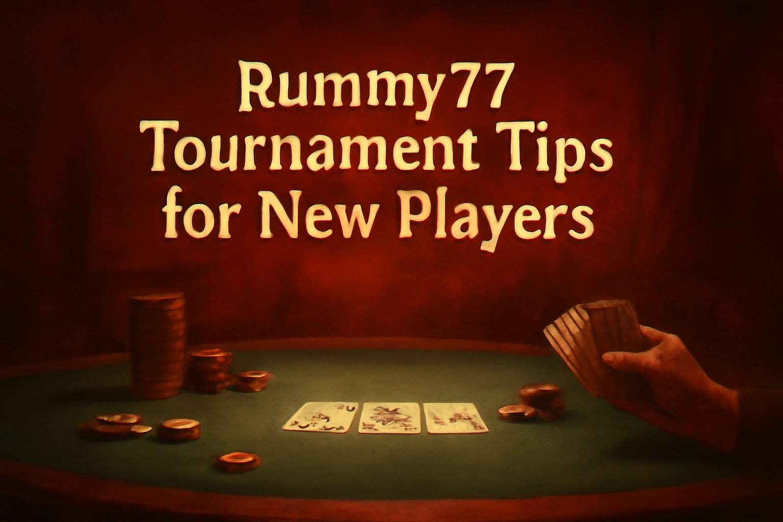 Informational imagery related to customer support for Rummy77.